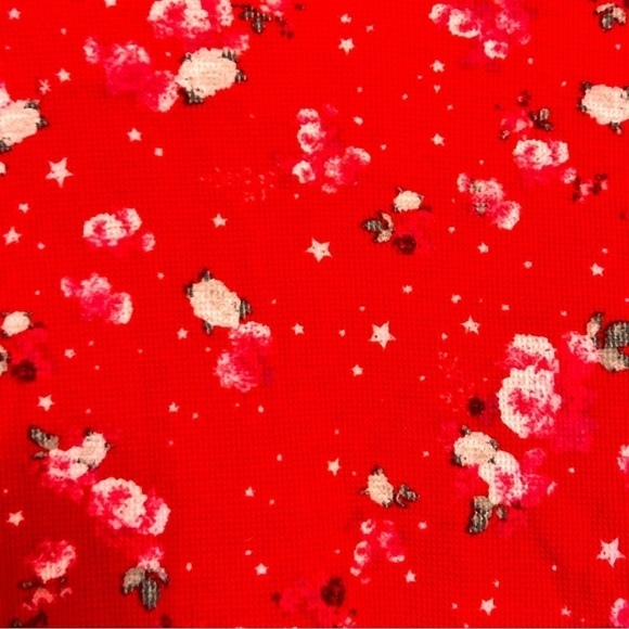 Victoria’s Secret 2 Piece Thermo Pajama Set Floral Print Women Size Large - Picture 5 of 11